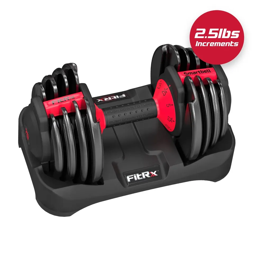 FitRx SmartBell 9-in-1 Adjustable Dumbbell 25 lb