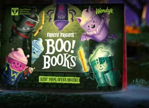 Wendy's $1 Boo! Books
