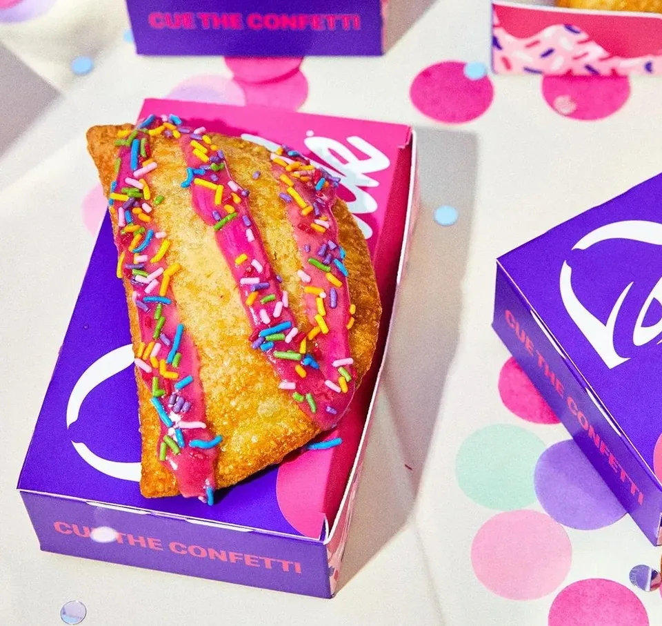 Taco Bell free Milk Bar Birthday Cake Empanada birthday reward