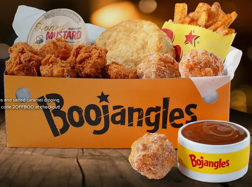 Bojangles Bite Box $2 off with code 2OFFBOO