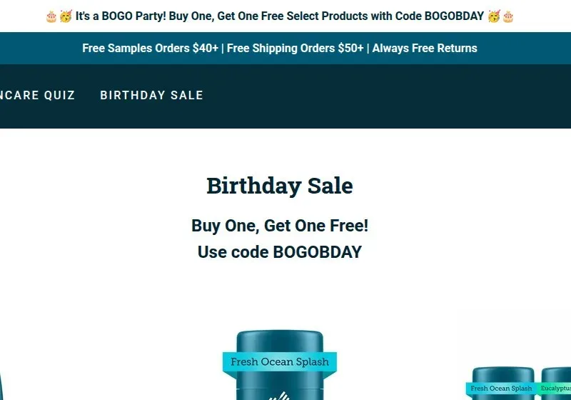 Oars + Alps Birthday Sale: buy one get one free with code BOGOBDAY