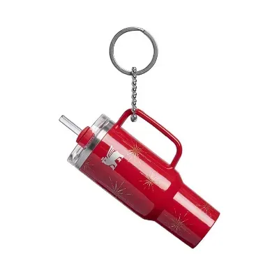 Stanley Ornament Keychain Carmine Winter Radiance Red