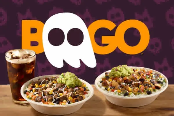 QDOBA BOOGO: Free Entree with Entree and Drink Purchase