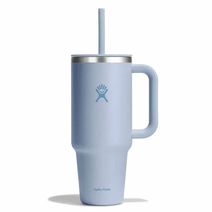 Hydro Flask 40-Oz. All Around Travel Tumbler with Handle (Western Light Blue)