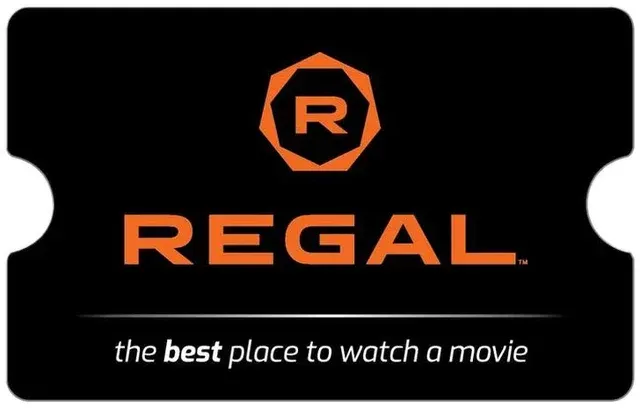 Regal $50 Gift Card (Email Delivery)