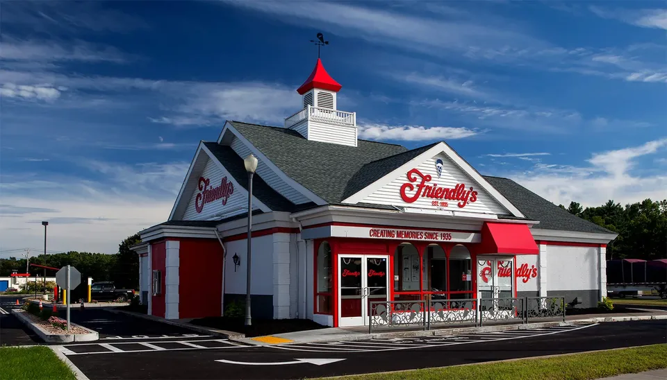 Kids eat free on Halloween in costume with adult entree purchase at Friendly's