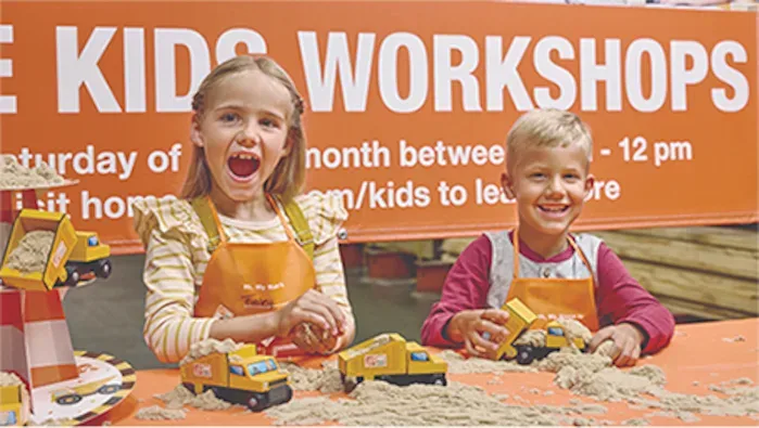 Home Depot free in-store kids workshops: Dump Truck Nov 7 and Christmas Car Ornament Nov 21