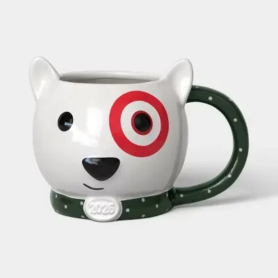 Wondershop Bullseye 2026 Figural Mug