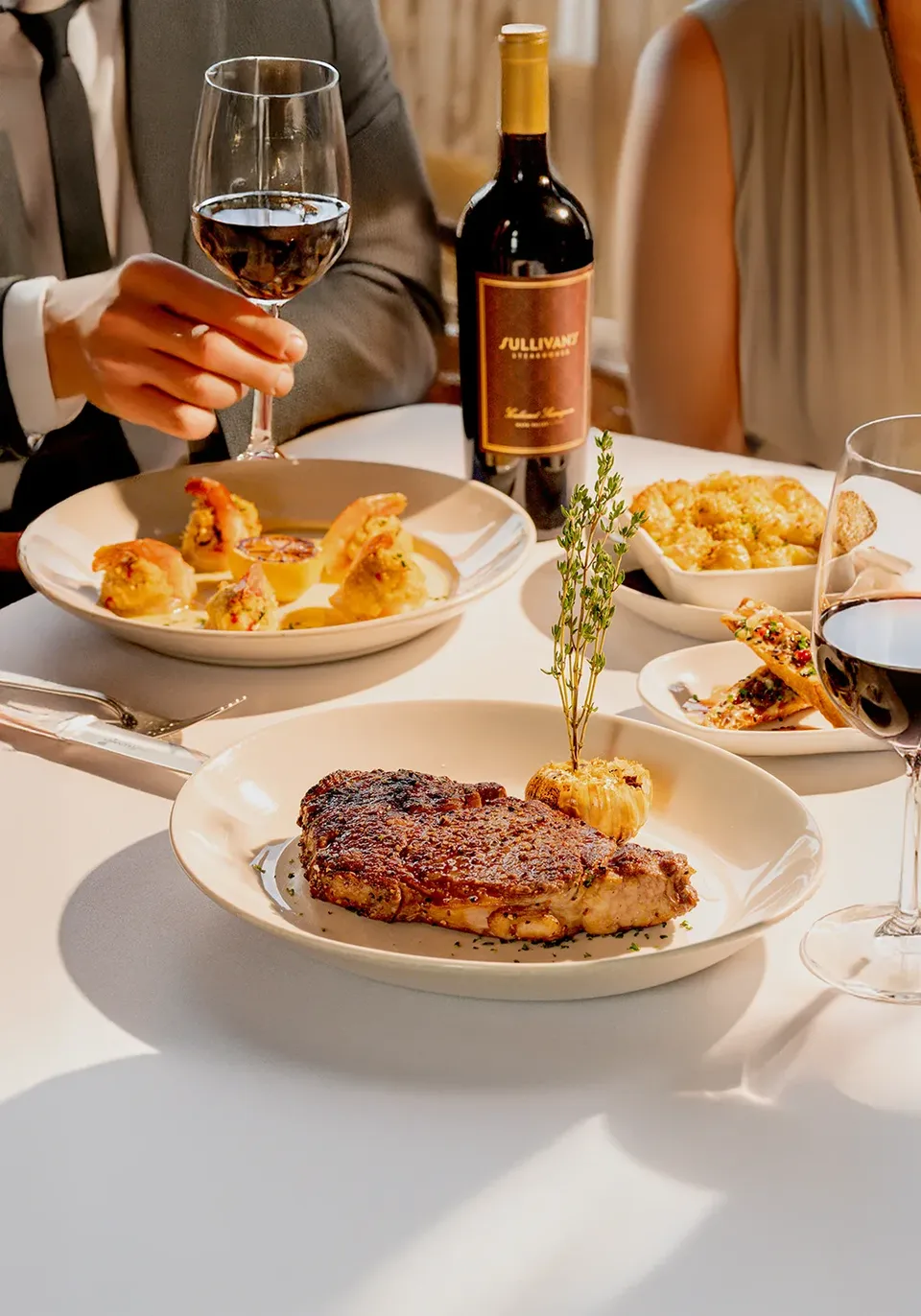 Sullivan's Steakhouse Halloween Weekend Chef Selections four-course dinner for two, $99