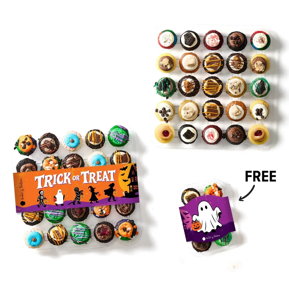 Baked by Melissa Hocus Pocus Cupcakes 50-Pack with free bonus 6-pack